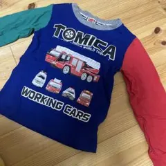 TOMICA ワーキングカー 長袖カットソー