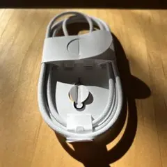 iPhone ホワイト 充電ケーブル 編み込み式