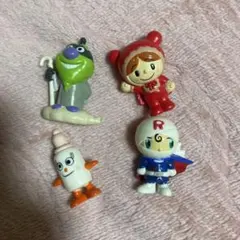 大幅値下げOK アンパンマン フィギュア 4体セット　ソフビ　平成レトロ　平成