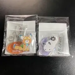 超かぐや姫 ホログラムアクリルスタンドキーホルダー 2種 犬DOGE FUSHI