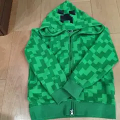 Minecraft グリーン パーカー 140