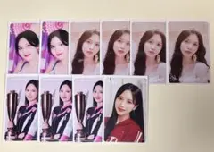 TWICE ミナ オフラインくじ 参加賞 クリアトレカ まとめ売り