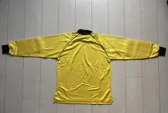 ATHLETA イエロー 長袖シャツ Mサイズ 肘パッド付き