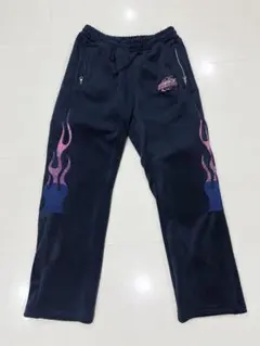 Velour Flare Pants Produced by XG Sサイズ - メルカリ