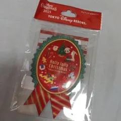 東京ディズニーリゾート　クリスマス 2025 ワッペンアクセサリー　バッジ