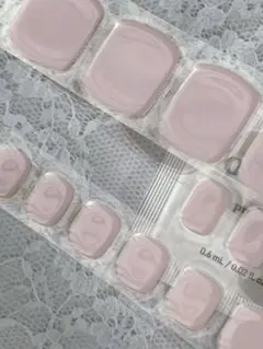 ohora P Winter 002 16枚　フット　シンプル　ピンク