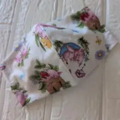 2.ガーデンポピーズ柄♡Pink＆Blue LIBERTY生地 - メルカリ