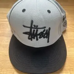 STUSSY ステューシー キャップ 帽子 グレー ブラックのサムネイル