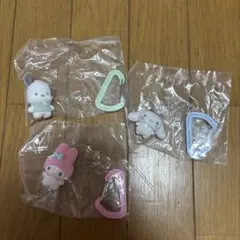 サンリオ キャラクター カラフルカラビナマスコットチャーム 3個セット