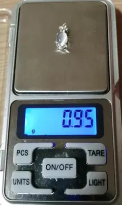 WGK14 1.77g ホワイトゴールド k14 刻印 - メルカリ