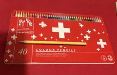 Caran d'Ache SWISSCOLOR 水彩色鉛筆 40色セットのサムネイル