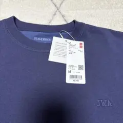UNIQLO　JWAオーバーサイズバイカラーTワンピース　Mサイズのサムネイル