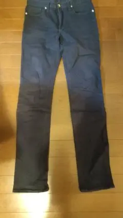 GU デニムパンツ 紺色 ネイビー 29インチ