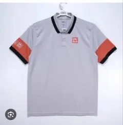 UNIQLO グレー ポロシャツ　錦織圭