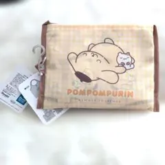 しまむら　サンリオ　バッグ　エコバッグ　ポムポムプリン　キャラクターグッズ　黄色