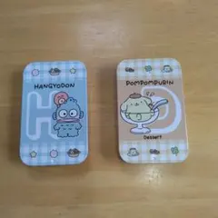 サンリオ ハンギョドン ポムポムプリン ミニ缶ケース 2種セット
