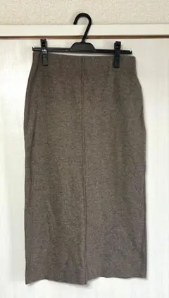 ブラウン ロングスカート