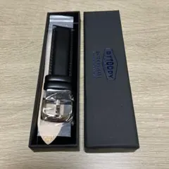 未使用品/OTTOODYトップグラインレザーベルト　 ブラック20mm