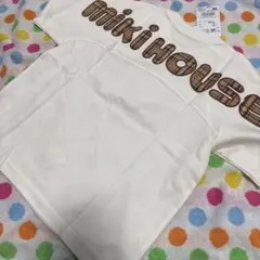 美品！　現行品　ミキハウス　バックロゴ　Tシャツ　120cm