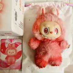 【正規品】POPMART LABUBU ラブブ エナジー LOVE レッド 赤