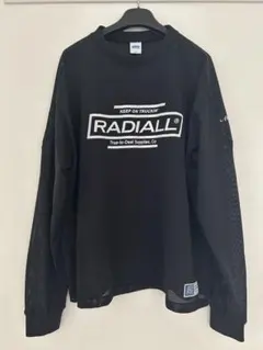 RADIALL メッシュロングスリーブカットソー ブラック Mのサムネイル