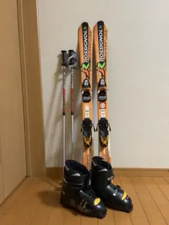 ジュニアスキー4点セット 女の子 Hart118cm ブーツ カザマ21cm ジュニアスキー4点セット 女の子 Hart118cm ブーツ カザマ21cm