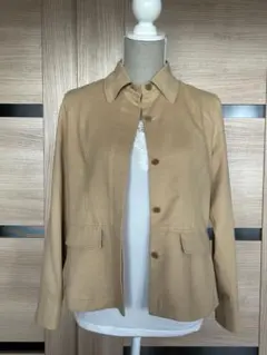 未使用 ベージュ テーラードジャケット（3）
