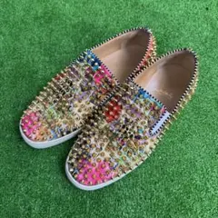 Christian Louboutin ルブタン　スタッズ　スリッポン