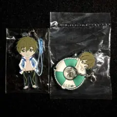 Free! 橘真琴 ぴくりる! にいてんごむっ! 傘チャーム ラバスト 2点