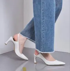 ピッピシック×ユナイテッドアローズ/24SS/ベティー/バックストラップパンプス