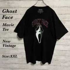 【115】USA古着Ghost FaceゴーストフェイスTシャツ黒XXLホラー