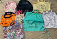 バッグセットおまとめ売り　すみっこぐらし、キキララ、アンパンマン等