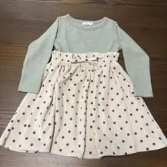 pairmanon ドットワンピース 100cm