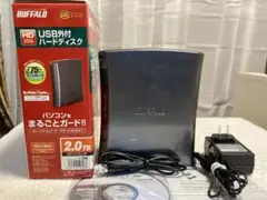 2.0TB USB外付HDD BUFFALO HD-CB2.0TU2/Y