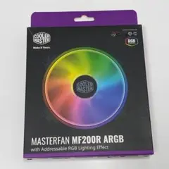 クーラーマスター MF200R ARGB 200mmファン ケースファン