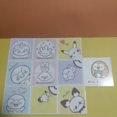 ポケピース　ウエハース　シール