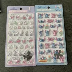 正規品　ディズニー第一弾　ボンボンドロップシール　スティッチ　ヤングオイスター