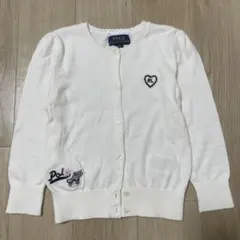 ✨最終値下げ✨ポロ ラルフローレン キッズ カーディガン　95サイズ　ワッペン