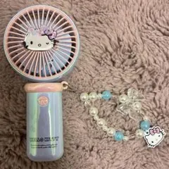 ハローキティ ハンディファン ピンク
