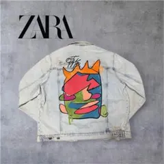 ZARA デザインデニムジャケット