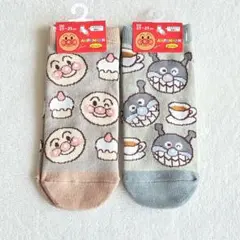 アンパンマン　キャラクターソックス　レディース靴下　23〜25㎝　5