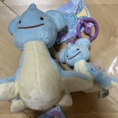韓国限定 ポケモン ピカチュウ ラプラス メタモン変身 ぬいぐるみ