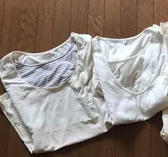 授乳用シャツ 2枚セット