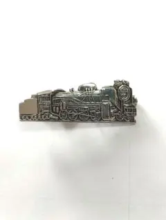 ネクタイピン シルバー 機関車