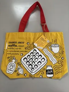Trader Joe's エコバッグ ワッフルとトースト