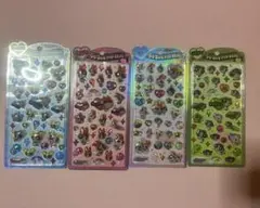 パワーパフガールズ うるちゅるPOPSEAL 4枚セットボンボンドロップシール