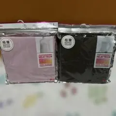 新品ユニクロ　ヒートテック極暖タートルネックシャツLピンク　オリーブ2枚セット