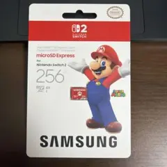 Samsung microSD Express 256GB マリオ