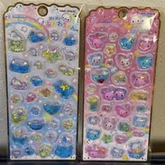 あわわちゃん ウォーターシール ボンボンドロップシール うるちゅる