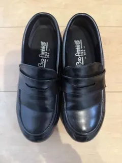 ブラック　ローファー 21.5-22.0cm